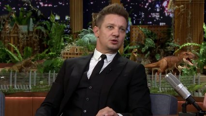 Jeremy Renner Broke His Arms Surfing a Stack of Chairs and Kept Filming