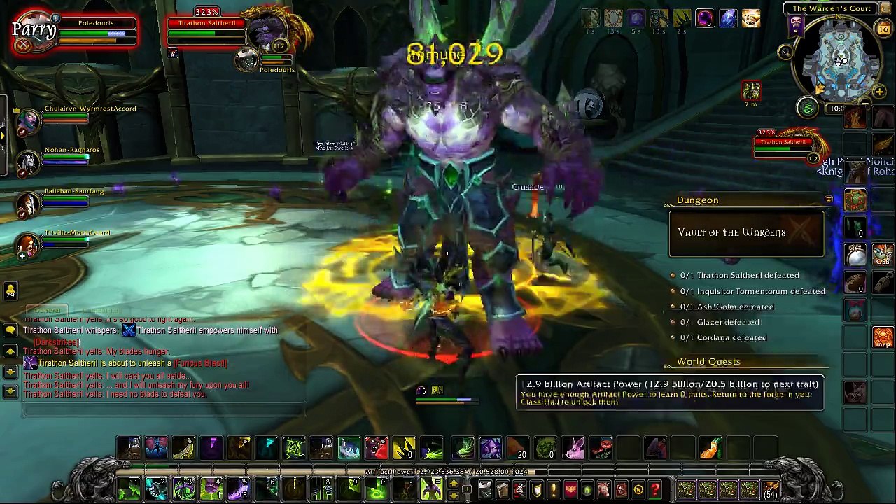 TMUS WoW DH DISCARD 2018-05-16 OBS sucks - 1 hour of ruined gameplay Heroic 10FPS