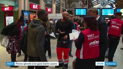SNCF : panne géante à la gare Saint-Lazare