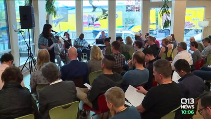 Neighbors Speak Out Against Tiny Home Village for Homeless in Seattle