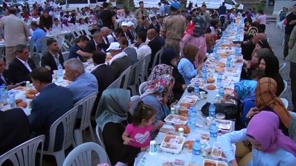 Bakan Fakıbaba şehit yakınlarıyla iftar yaptı - ŞANLIURFA