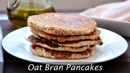 Download Video: Oat Bran Pancakes - How to Make Healthy Homemade Pancakes from Scratch