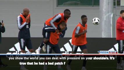 Griezmann is France's 'boss' - Mbappe