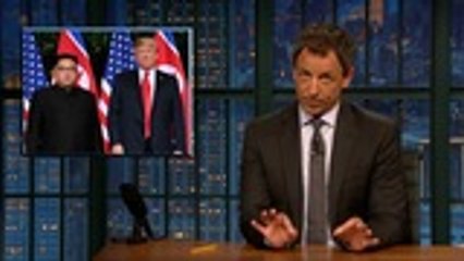 Trump's Meeting With Kim Jong-un Mocked by Late Night Hosts | THR News