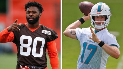 What do Jarvis Landry's comments say about Ryan Tannehill?
