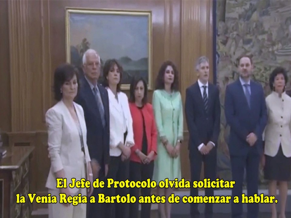 Posesión del Gobierno de la Monarquía | Acto Primero: Recepción y promulgación de los decretos reales