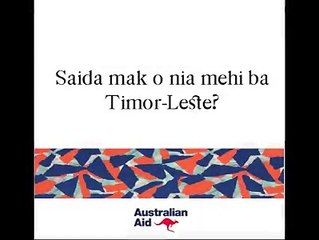 Obrigadu barak ba sira nebe partisipa ona ami nia kompetisaun ho tema “Saidá mak o nia mehi ba Timor-Leste?”. Susar uit-oan atu hili manan nain ba kompetisaun n
