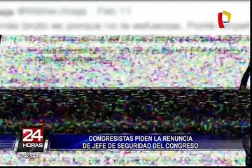 Carlos Bruce se pronuncia tras polémicos tuits del jefe de seguridad del Congreso