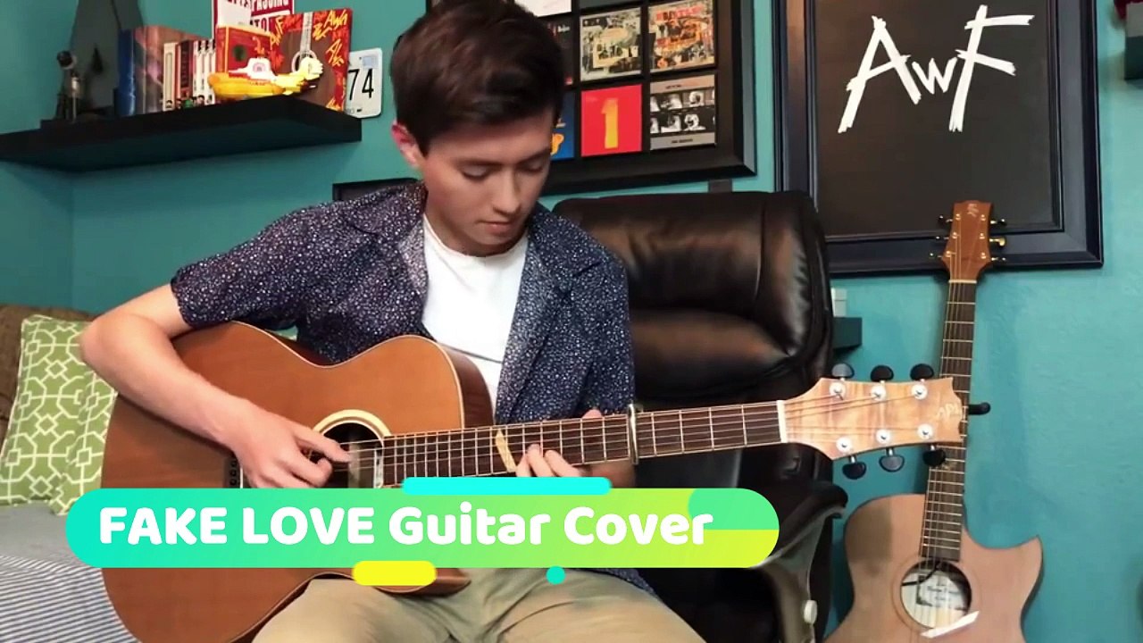 BTS (방탄소년단) 'FAKE LOVE GUITAR COVER