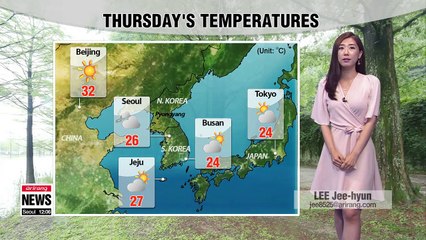Sporadic rain in central region to continue until afternoon _ 061418
