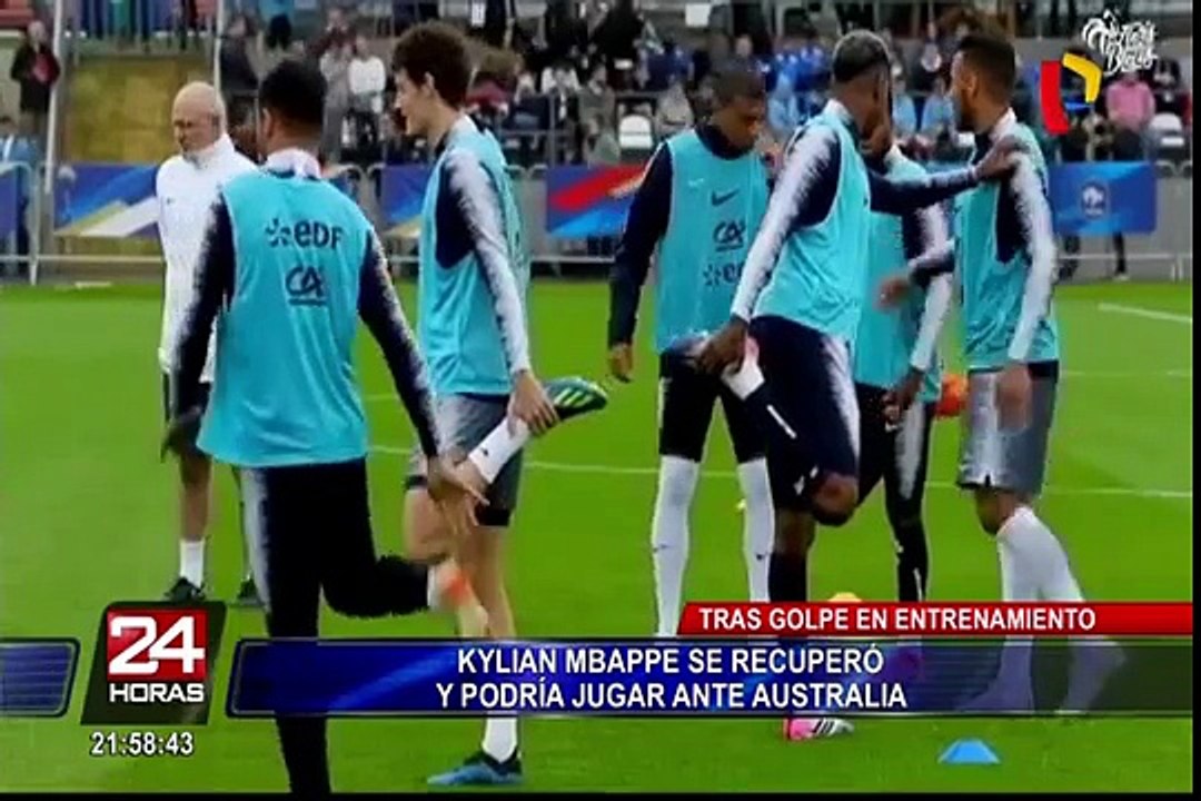 Selección de Francia: Mbappé se recupera y debu...