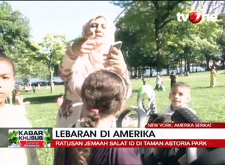 Suasana Lebaran di Amerika Serikat