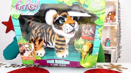 Un TIGRE RUGISSANT dans notre MAISON !!!  - Peluche TYLER tigre FurReal friends
