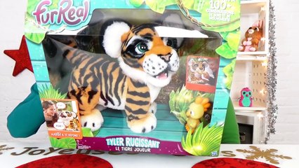 Un TIGRE RUGISSANT dans notre MAISON !!!  - Peluche TYLER tigre FurReal friends