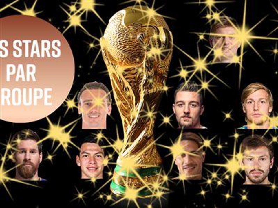 Les stars du foot qui vont briller dans chaque groupe