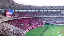 鹿島アントラーズ練習時の応援 2017 J1第18節 鹿島アントラーズVSFC東京