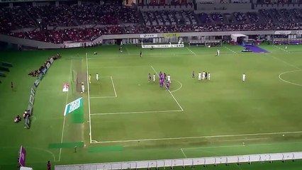 後半の鹿島間接FKでのチャンスも壁に 2017 J1第18節 鹿島アントラーズVSFC東京