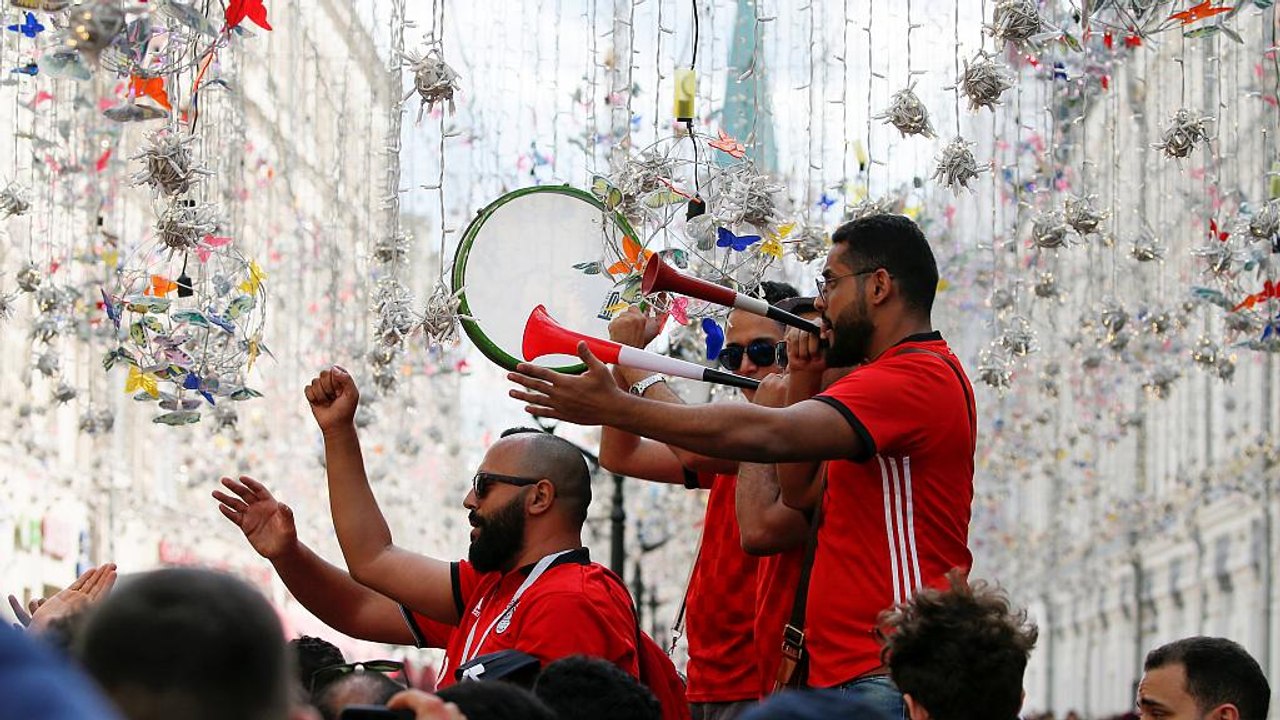 Moskau fiebert WM-Eröffnung entgegen