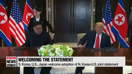 S. Korea, U.S., Japan to make joint effort for N. Korea's CVID