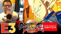 E3 2018 : On a joué à Dragon Ball FighterZ sur Switch, impressions en 30 fps