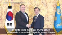 Pompeo tente de rassurer Séoul et Tokyo sur la Corée du Nord