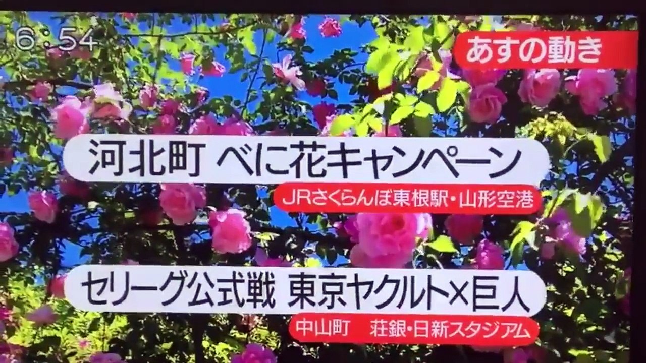 つば九郎が山形で大暴れww アナウンサー耐えきれず爆笑www
