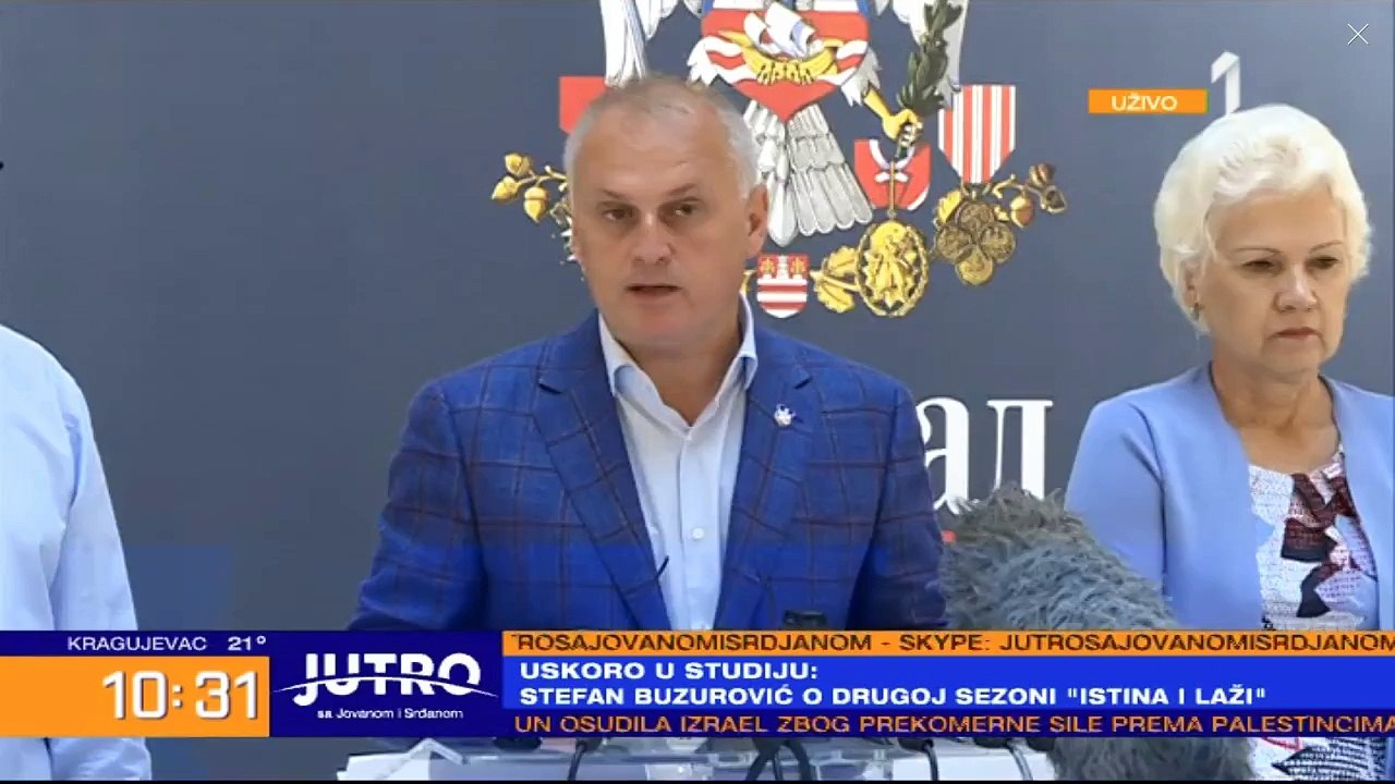 HITNA KONFERENCIJA ZA ŠTAMPU: Vesić potvrdio da voda u Beogradu nije ZATROVANA i da je čak bolja od nekih FLAŠIRANIH VODA!