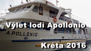 Dovolená 2016 / Výlet lodí Apollonio - video