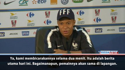 Perancis Membahas Pemecatan Lopetegui - Selama Dua Menit! Mbappe