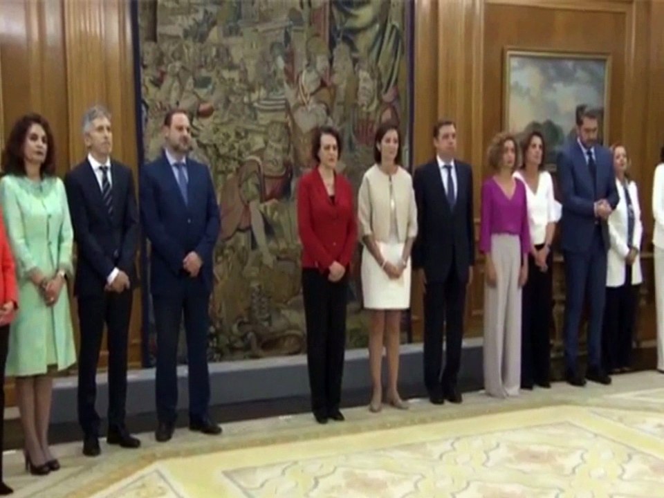 Posesión del Gobierno de la Monarquía | Acto Segundo: Juramentación posesionada