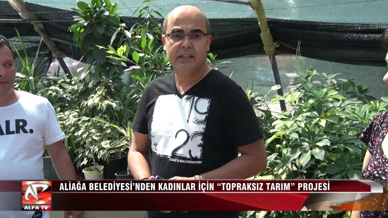 Aliağa Belediyesi’nden Kadınlar İçin “Topraksız Tarım” Projesi