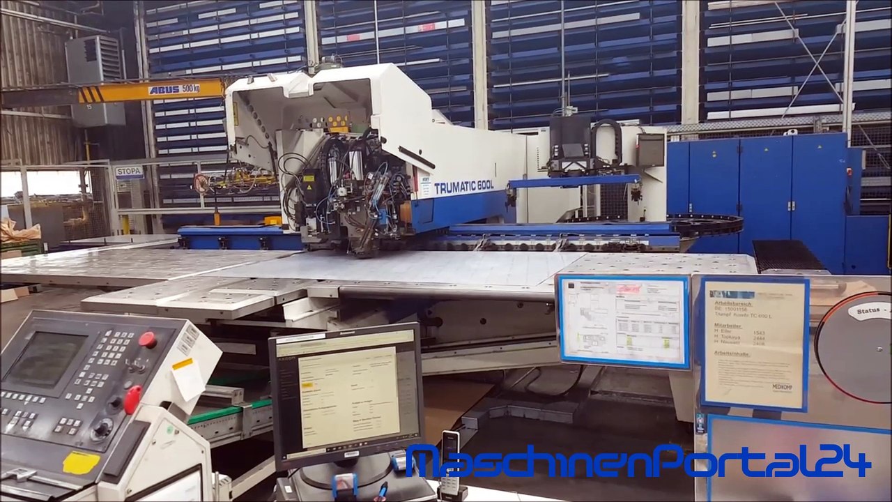 Kombi Laserpress Trumpf Trumatic 600-1600-MaschinenPortal24