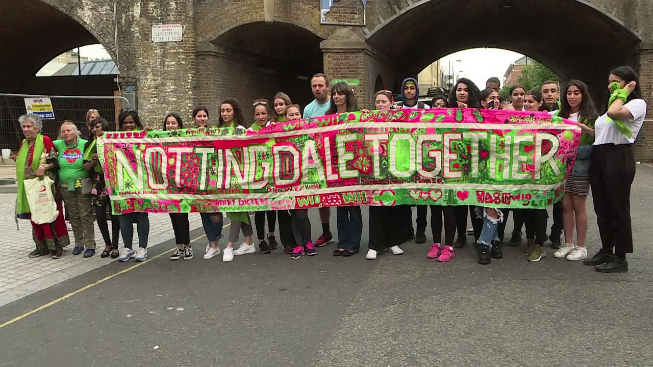 Gedenken an die Opfer des Grenfell Tower