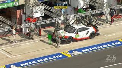 Little fright for the #93 Porsche - 24 Heures du Mans