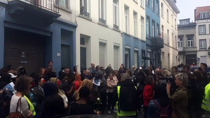 Schaerbeek: des prostituées nigérianes chantent en hommage à Eunice