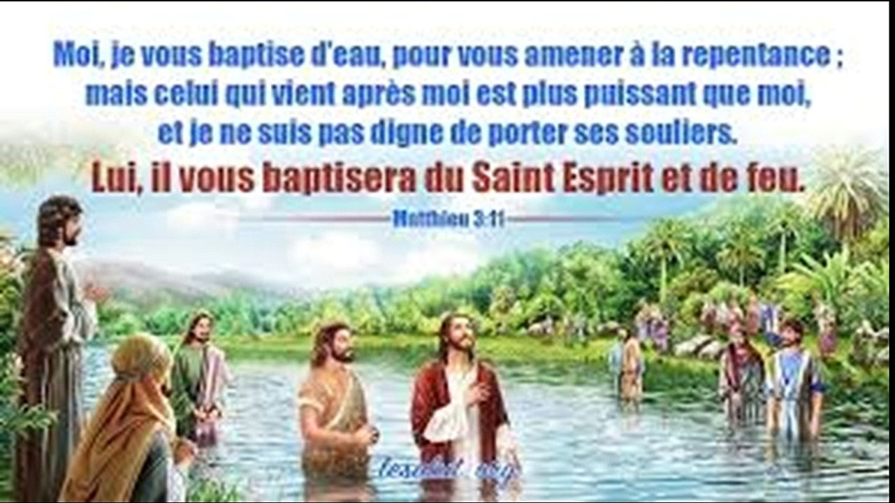 La solution pour s'en sortir Le saint esprit