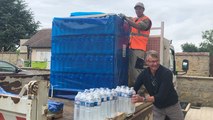 Distribution de bouteilles d’eau auprès des habitants de six communes de l’Orne