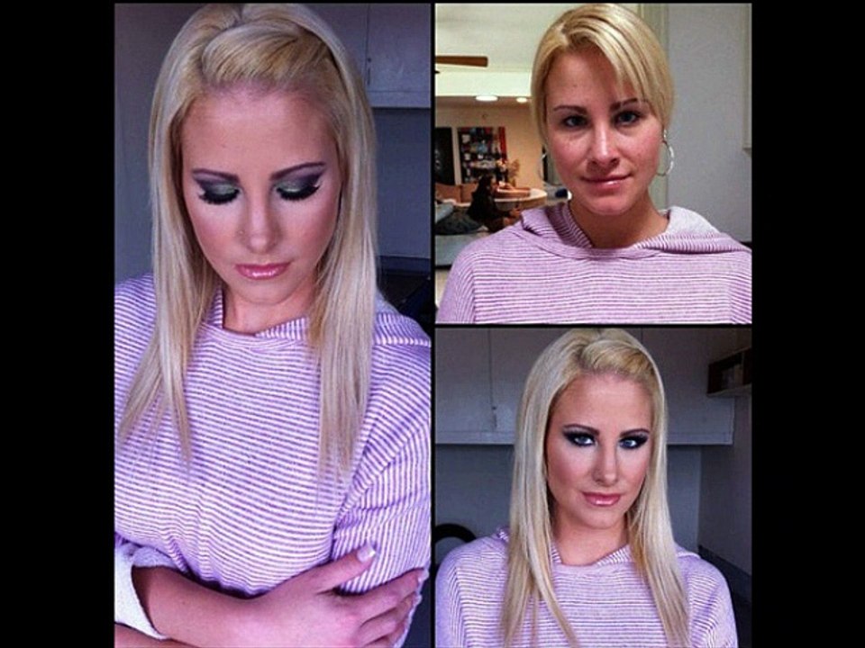 Avec et sans maquillage, ces demoiselles dévoilent tout