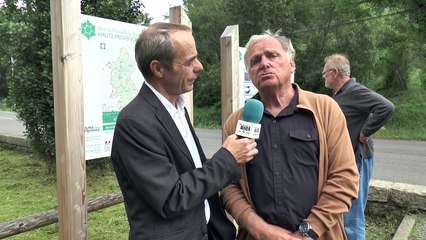 Alpes-de-Haute-Provence : sur la dalle à ammonites de Digne-les-Bains