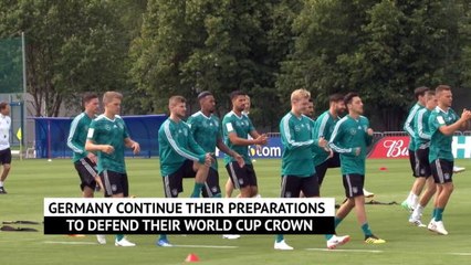 Download Video: Germany continue World Cup preparations as Boateng rumours swirl