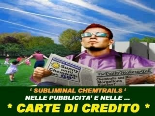 Chemtrails nelle Carte di Credito ( Subliminal )