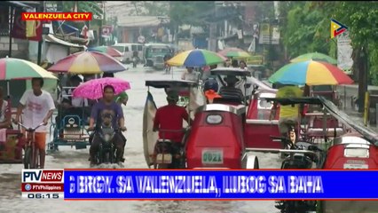 Ilang barangay sa Valenzuela, lubog sa baha