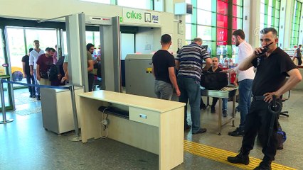 Bayram arefesinde AŞTİ'de uzun kuyruklar oluştu - ANKARA