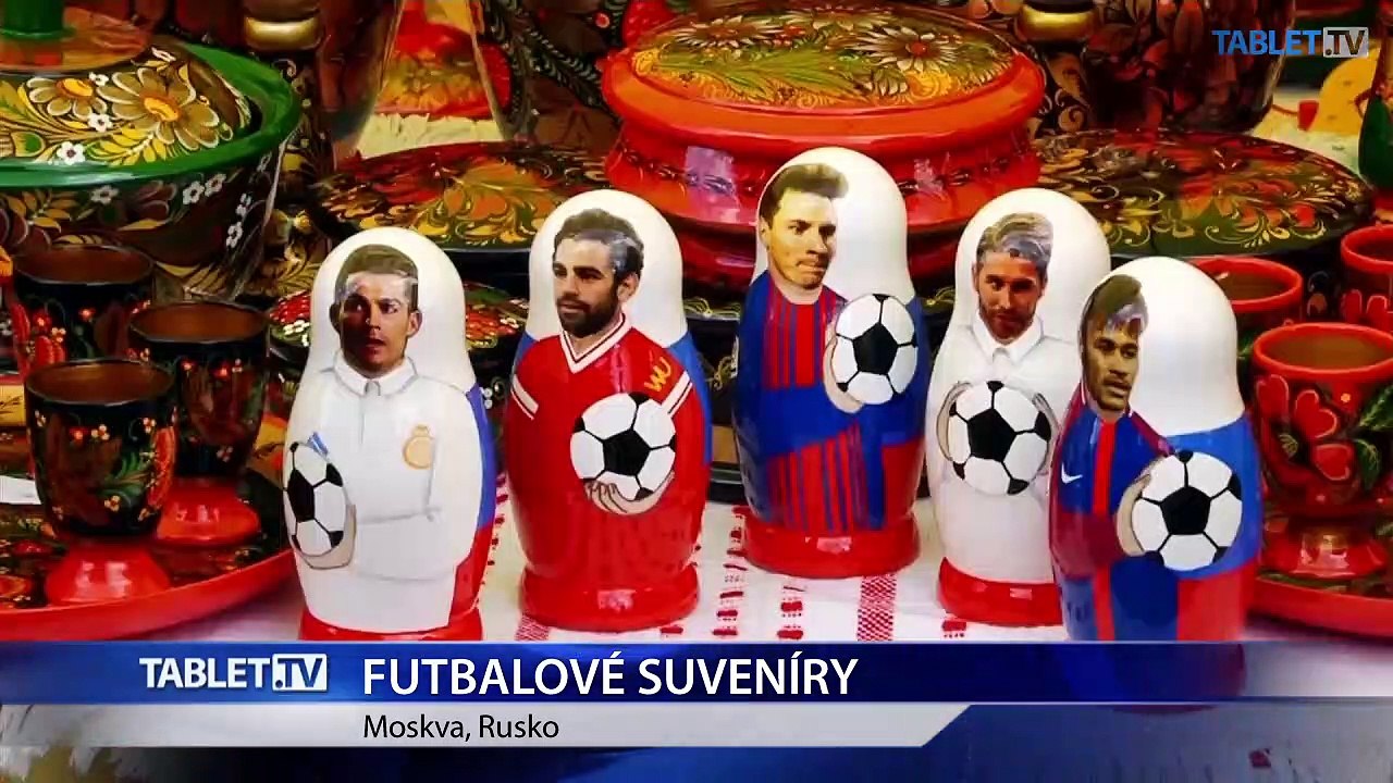 Futbalový ošiaľ v Rusku spustil nákupnú horúčku, turisti si kupujú tieto suveníry