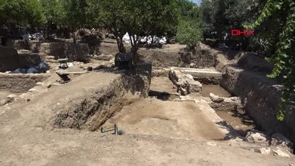 Muğla Bodrum'da İnşaat Çalışmasından 1800 Yıllık Tarih Çıktı