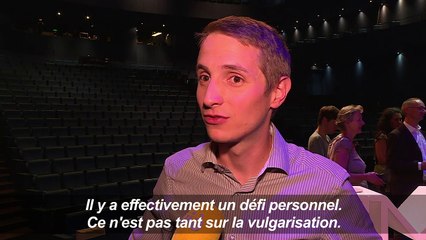 "Ma thèse en 180 secondes": victoire d'un doctorant de Grenoble
