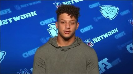 Mahomes: Chiefs next goal is to get to the Super Bowl and win