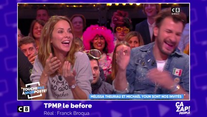 Mélissa Theuriau provoque un énorme fou rire dans TPMP