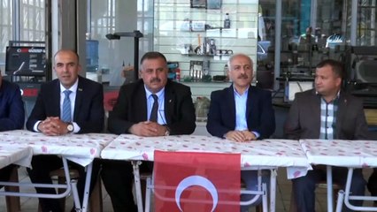 Çorumlu oto tamirciler yüzyıllardır devam eden Arefe Duası’nda bir araya geldi