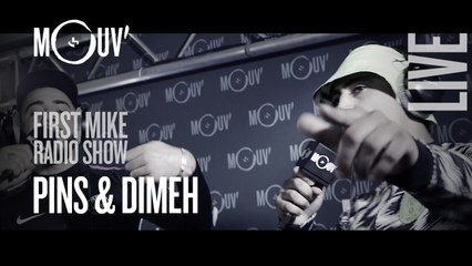 PINS & DIMEH  : "Pas des vôtres" (Live @ Mouv' Studios) #FMRS